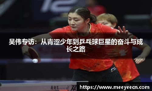 吴伟专访：从青涩少年到乒乓球巨星的奋斗与成长之路